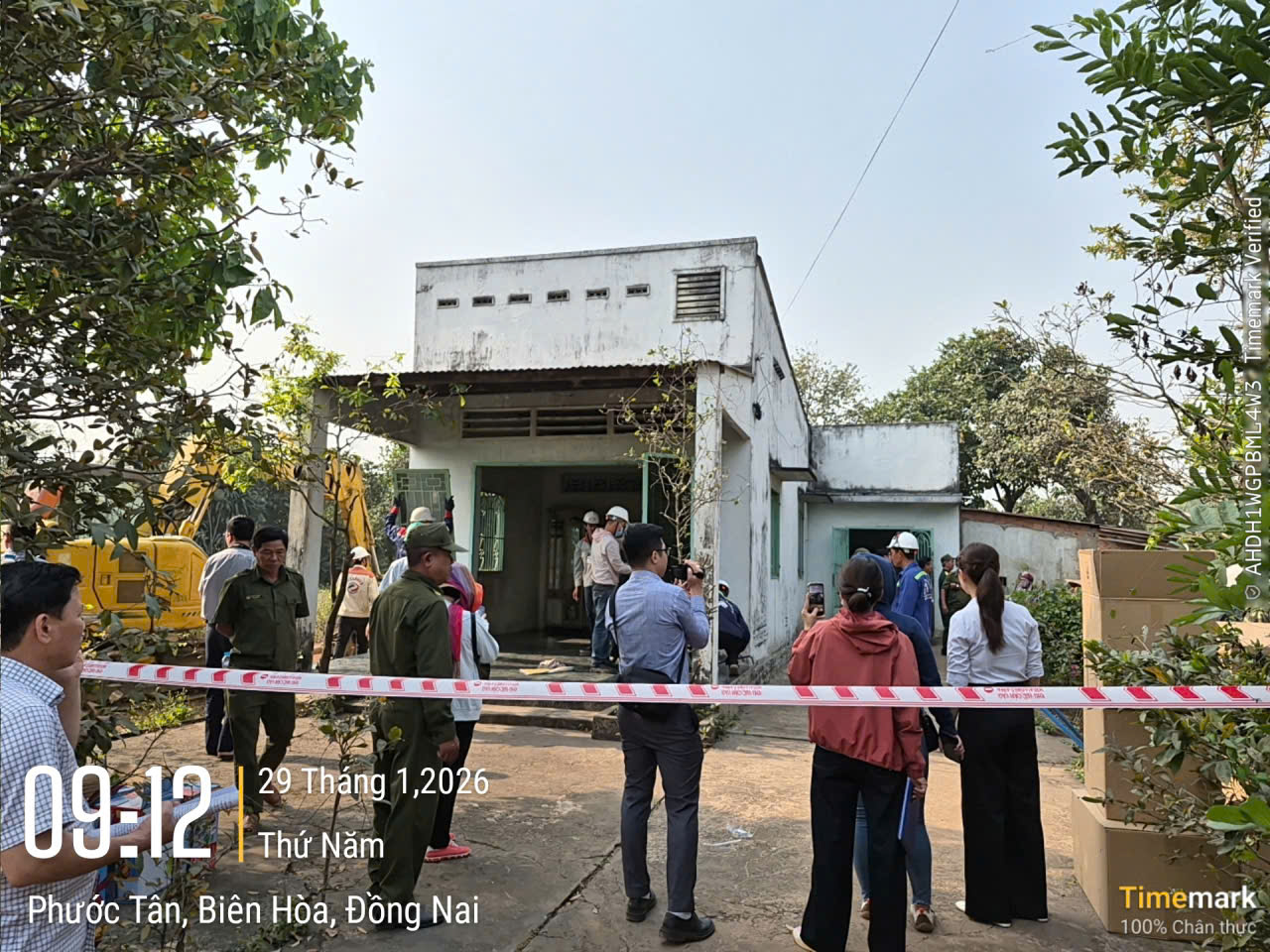 Căn nhà trước lúc Cưỡng chế tại Tờ 63 Thửa đất 4