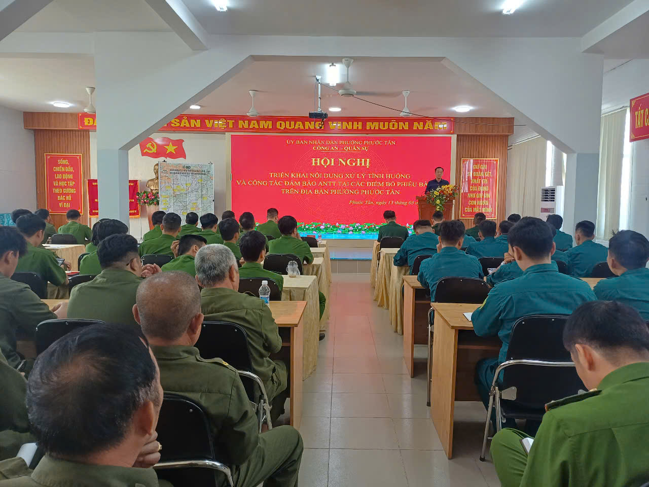 Hội nghị triển khai phương án xử lý tình huống và công tác đảm bảo ANTT